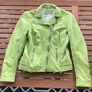 Green Leather Jacket